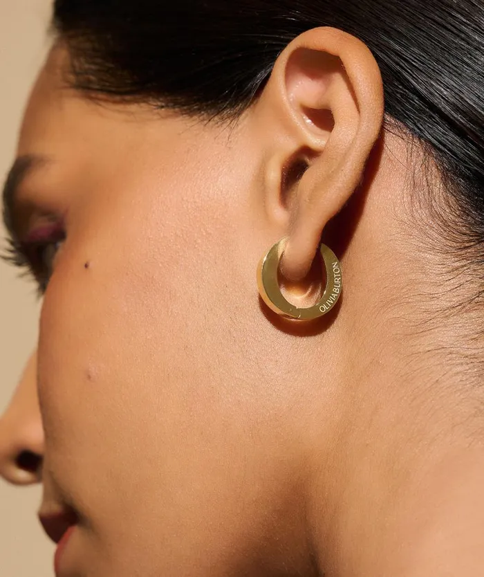 Women Earrings Olivia Burton O Gold Hoop Earrings