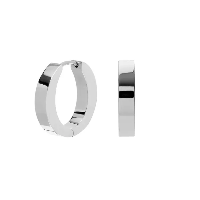 Women Earrings Olivia Burton O Silver Hoop Earrings