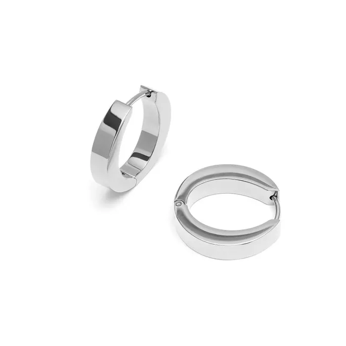 Women Earrings Olivia Burton O Silver Hoop Earrings