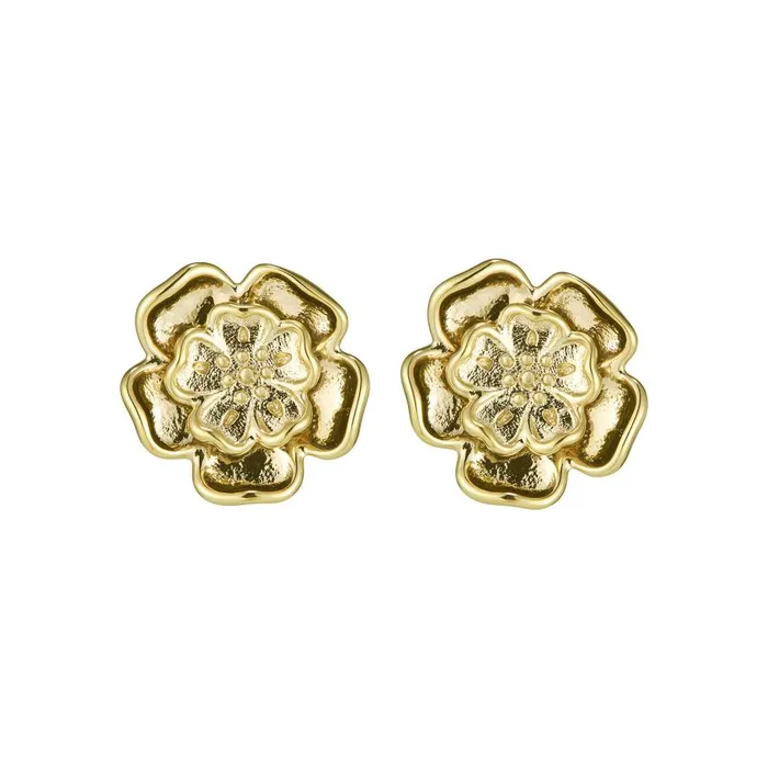 Women Earrings Olivia Burton Tudor Rose Gold Plated Stud Earrings