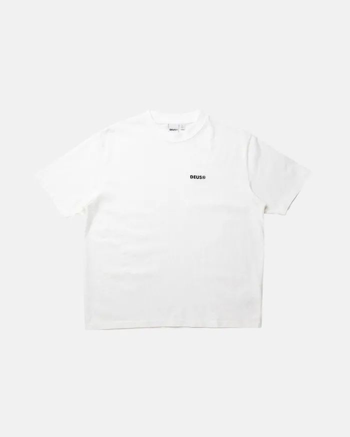 Women Elemental Tee 8211 Vintage White Deus Ex Machina Tees Women Elemental Tee 8211 Vintage White Deus Ex Machina Tees