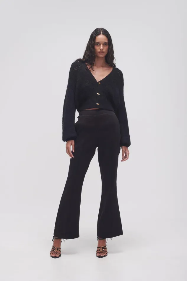 Women Elements Flared Pant Black Aje Pants