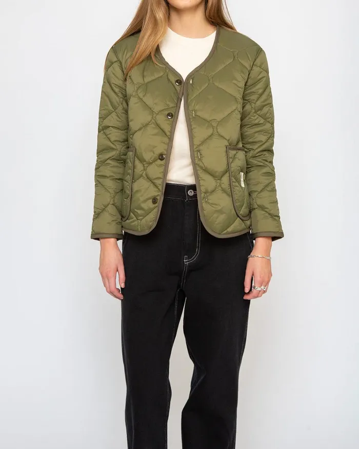 Women Emma Liner Jacket 8211 Clover Deus Ex Machina Jackets