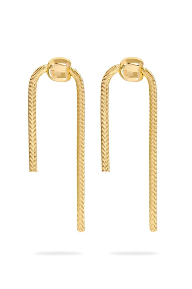 Women Etta Drop Earrings Gold Aje Jewellery