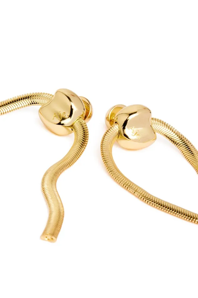 Women Etta Drop Earrings Gold Aje Jewellery