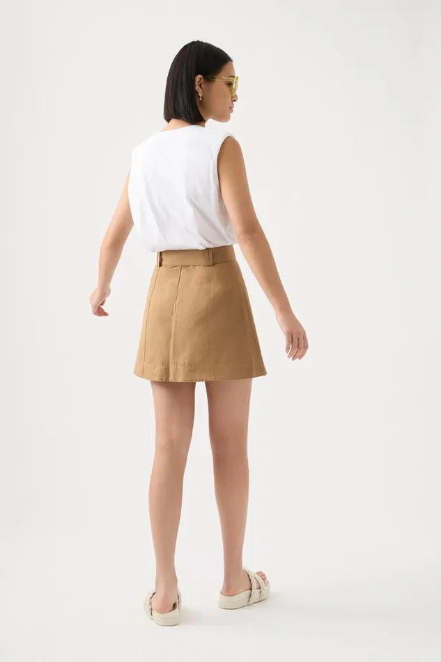 Women Evie Tank White Aje Tees