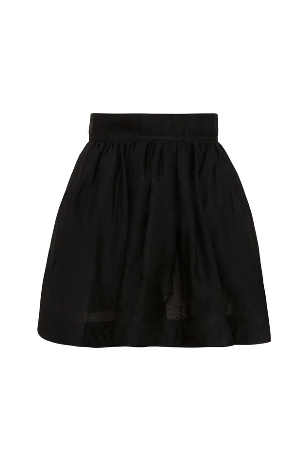 Women Gazelle Mini Skirt Black Aje Skirts