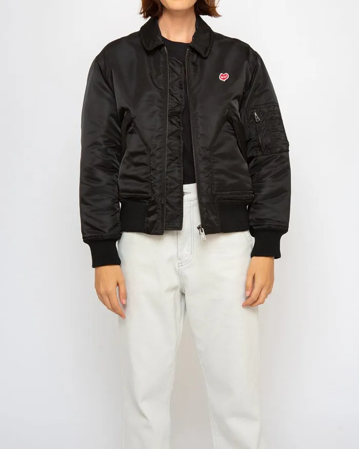 Women Godspeed Jacket 8211 Black Deus Ex Machina Jackets