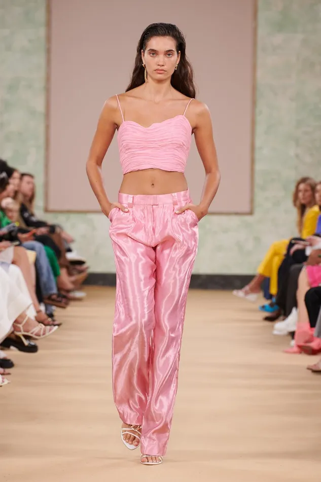 Women Gracious Pant Ballet Pink Aje Pants
