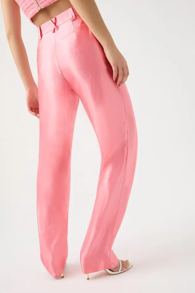 Women Gracious Pant Ballet Pink Aje Pants