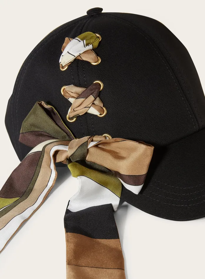 Women Hats And Hair Accessories PUCCI IridePrint Cotton Cap
