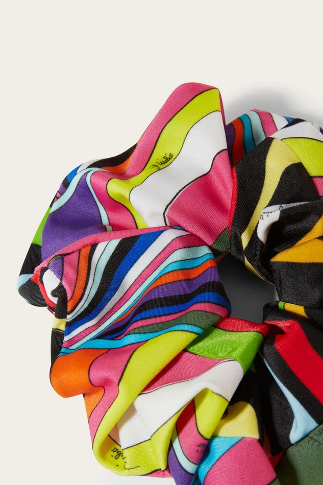 Women Hats And Hair Accessories PUCCI IridePrint Hair Tie