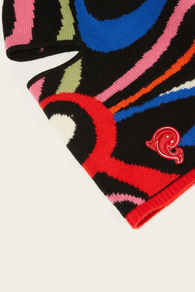 Women Hats And Hair Accessories PUCCI MarmoJacquard Wool Balaclava