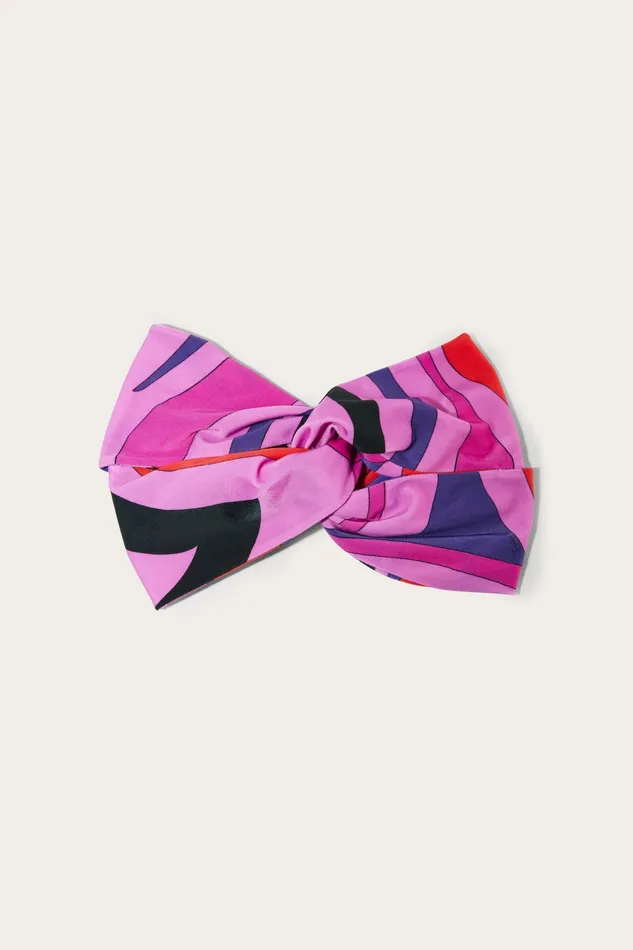 Women Hats And Hair Accessories PUCCI MarmoPrint Headband