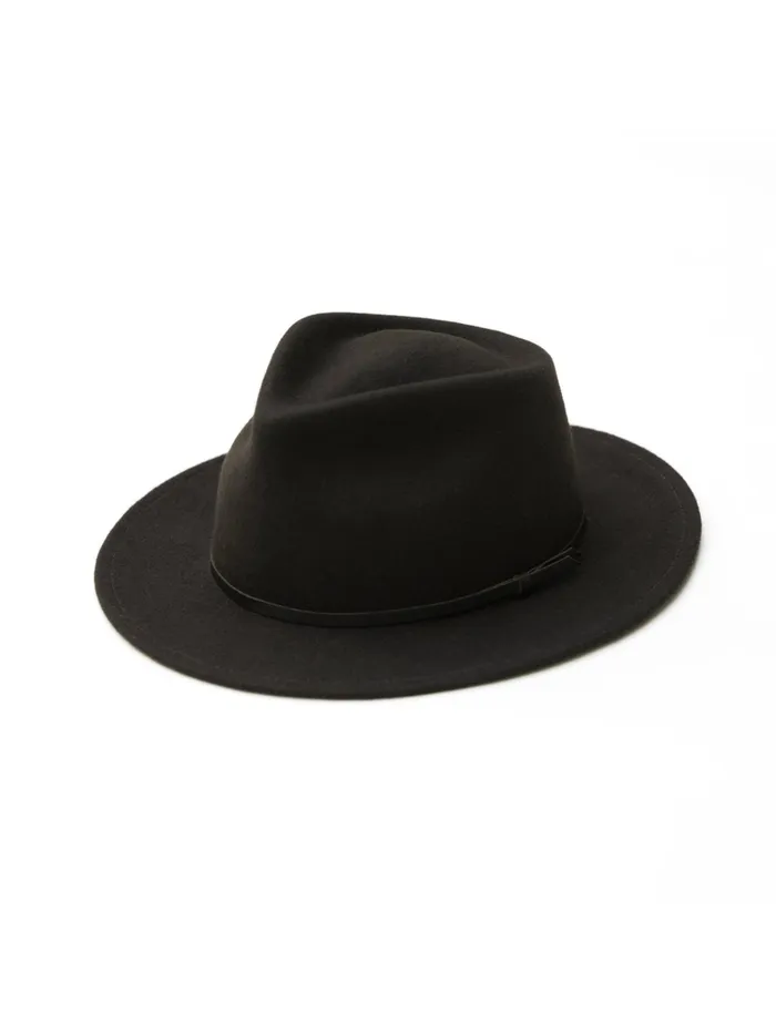 Women Hats Faherty Yellow 108 Eastwood Hat Dark Brown