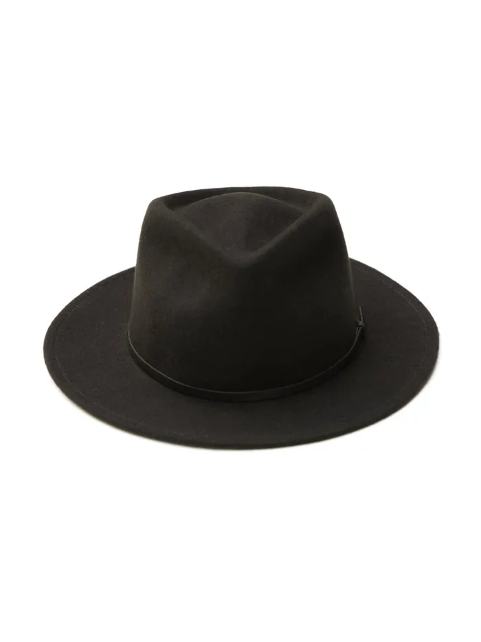 Women Hats Faherty Yellow 108 Eastwood Hat Dark Brown