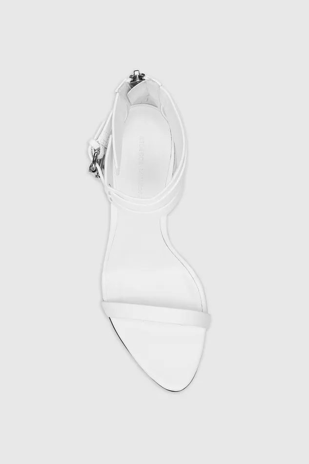 Women Heels Rebecca Minkoff Juliana Ankle Strap Heel White Women Heels Rebecca Minkoff Juliana Ankle Strap Heel White