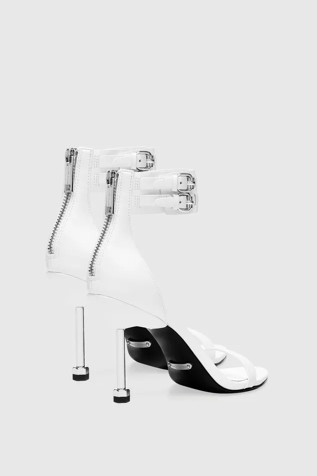 Women Heels Rebecca Minkoff Juliana Ankle Strap Heel White Women Heels Rebecca Minkoff Juliana Ankle Strap Heel White