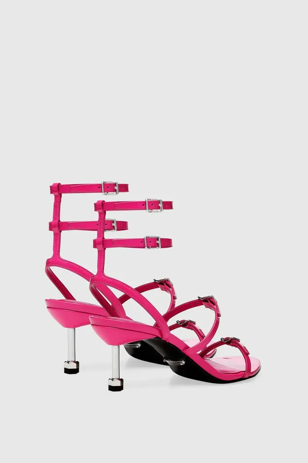 Women Heels Rebecca Minkoff Juliana Strappy Heel Pink Women Heels Rebecca Minkoff Juliana Strappy Heel Pink