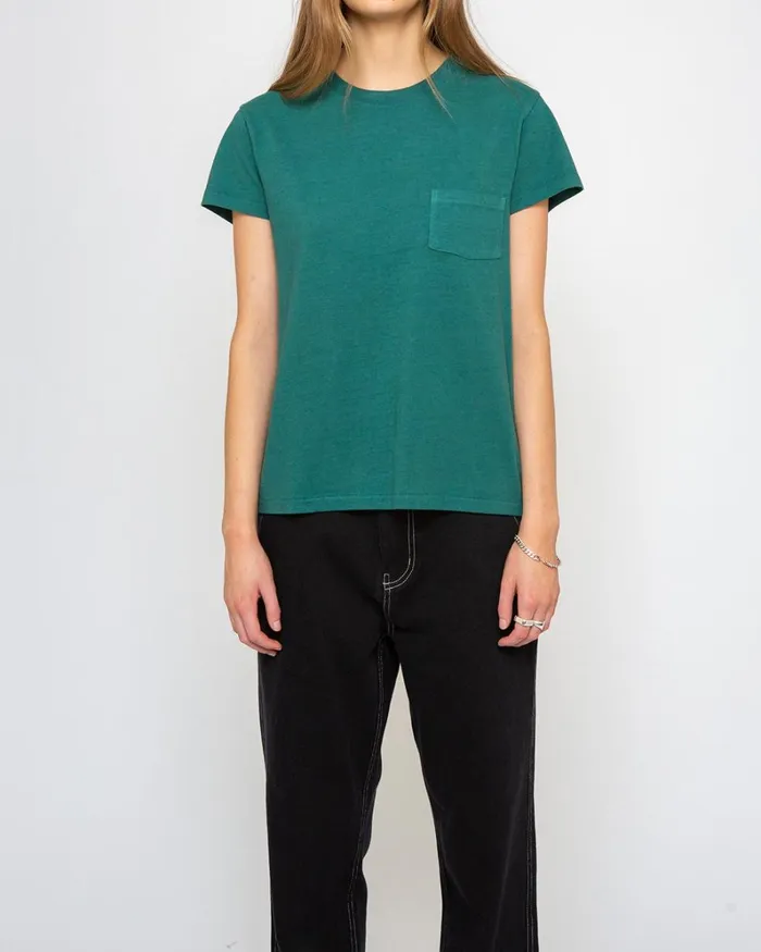 Women Holly Tee 8211 Jasper Green Deus Ex Machina Tees