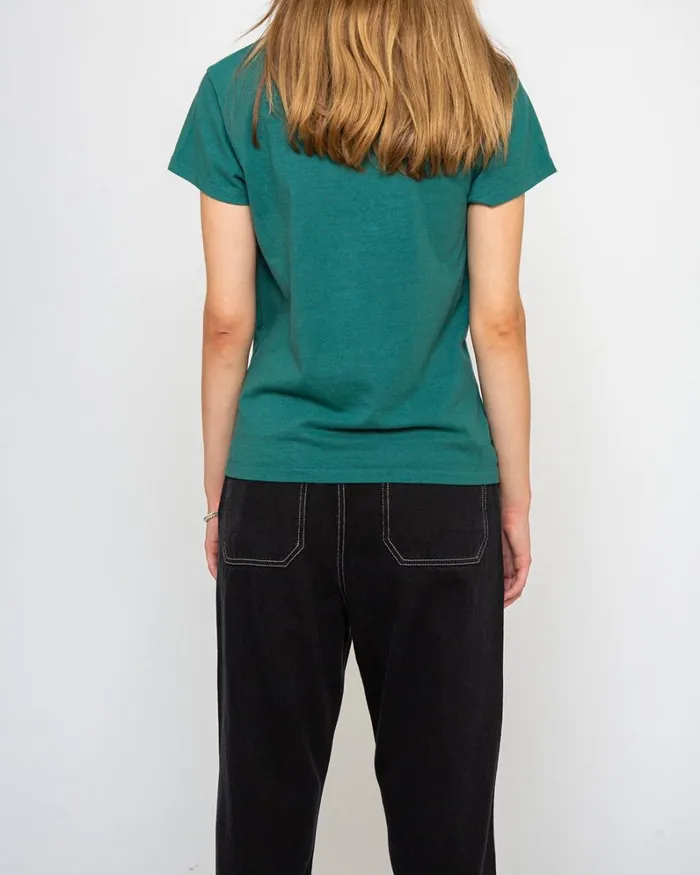 Women Holly Tee 8211 Jasper Green Deus Ex Machina Tees Women Holly Tee 8211 Jasper Green Deus Ex Machina Tees