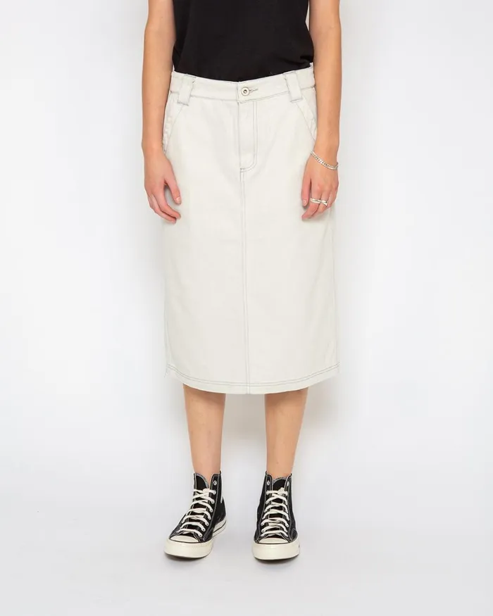 Women Irene Skirt 8211 Bleached White Deus Ex Machina Skirts