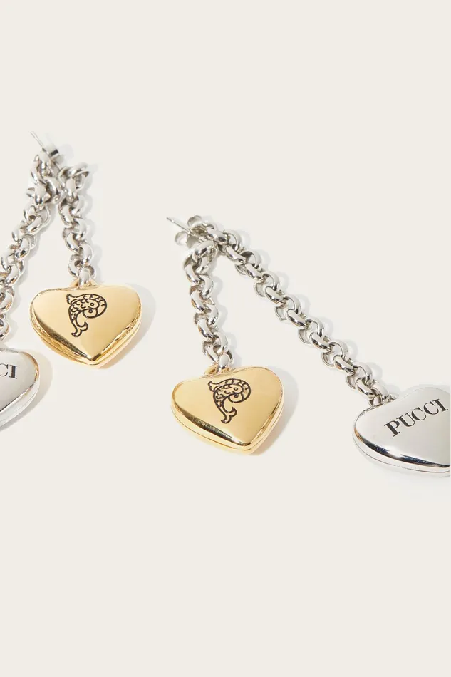 Women Jewellery PUCCI Heart Earrings