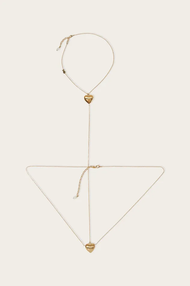 Women Jewellery PUCCI Hearts Body Chain
