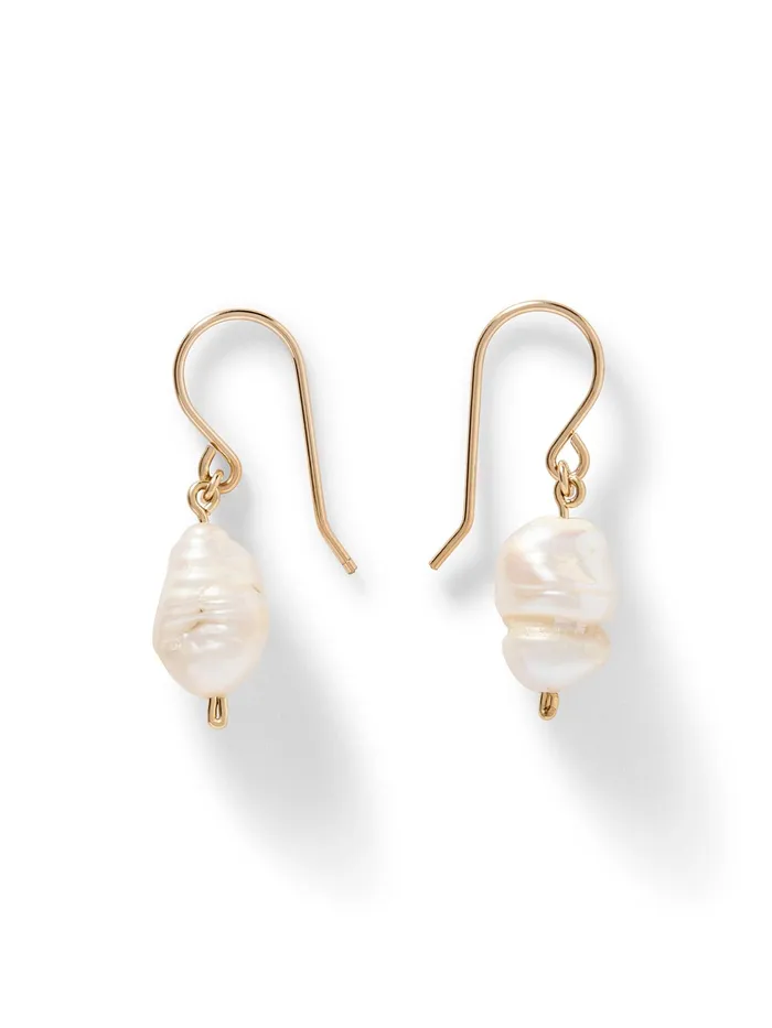 Women Jewelry Faherty Swell Life Baroque Pearl Earrings Pearl