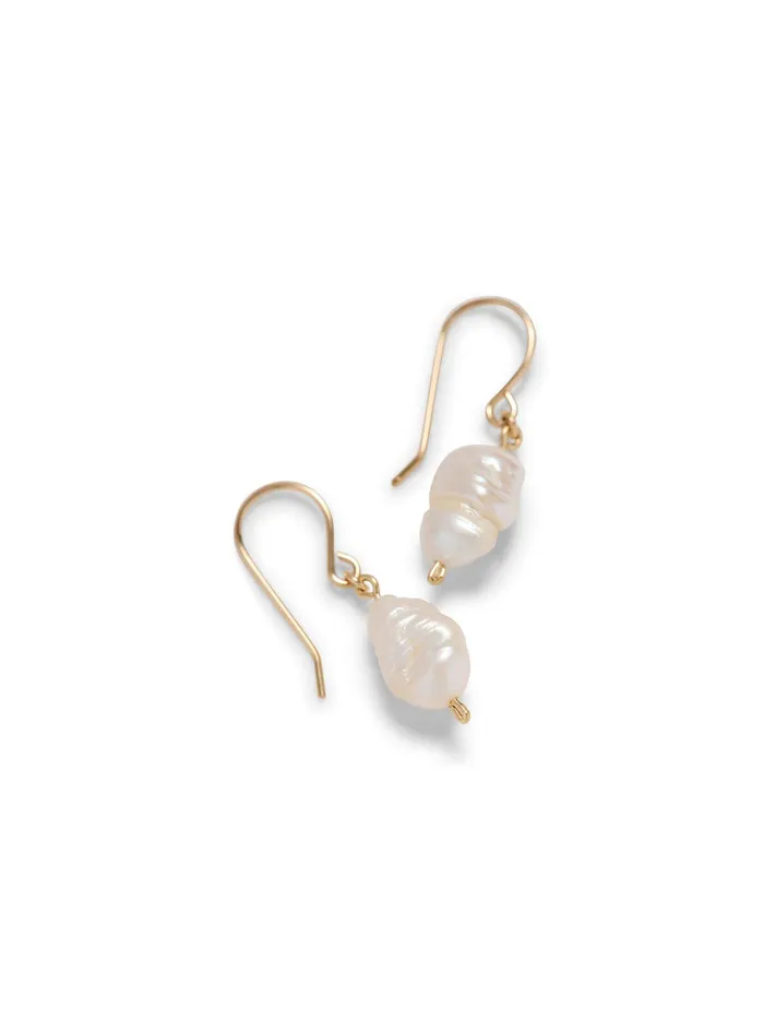 Women Jewelry Faherty Swell Life Baroque Pearl Earrings Pearl