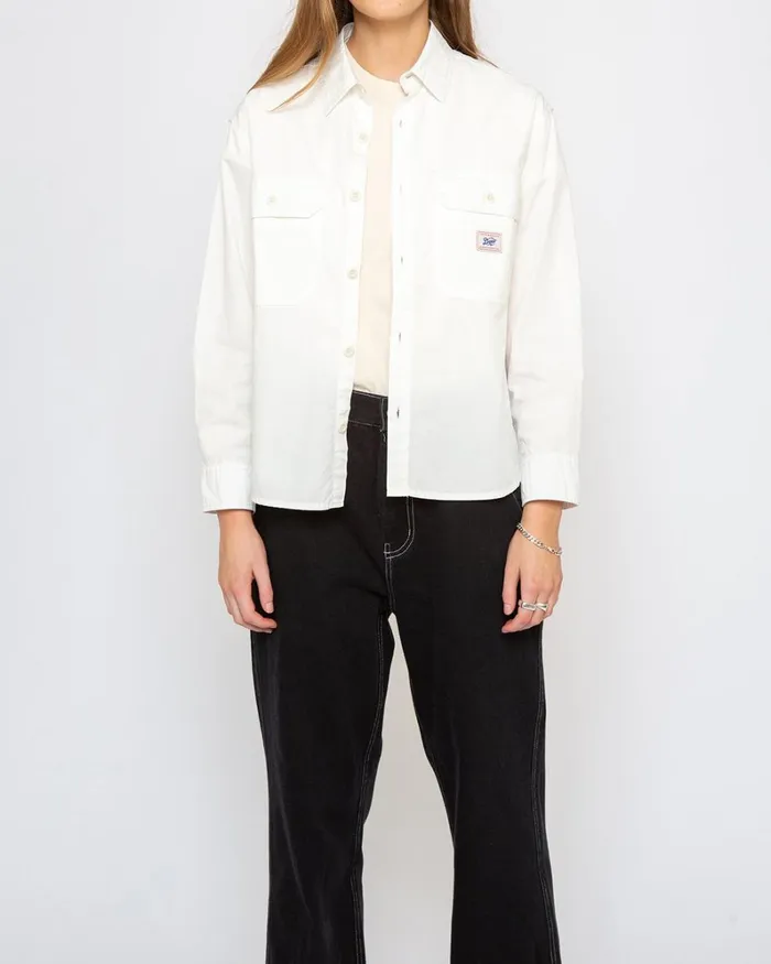 Women Joanie Shirt 8211 Dirty White Deus Ex Machina Shirts