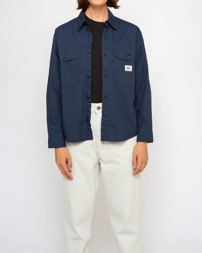 Women Joanie Shirt 8211 Navy Deus Ex Machina Shirts