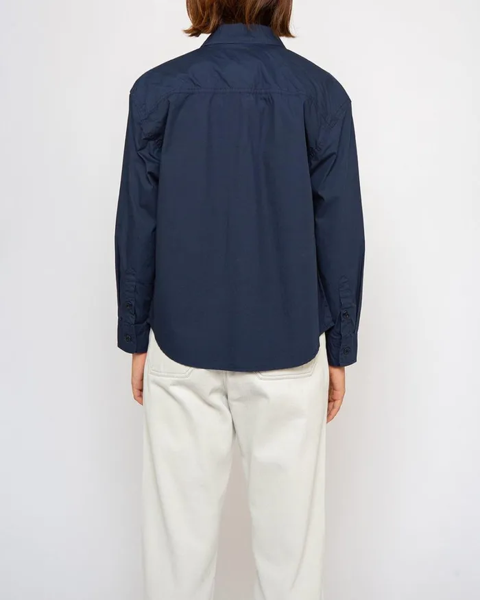 Women Joanie Shirt 8211 Navy Deus Ex Machina Shirts Women Joanie Shirt 8211 Navy Deus Ex Machina Shirts