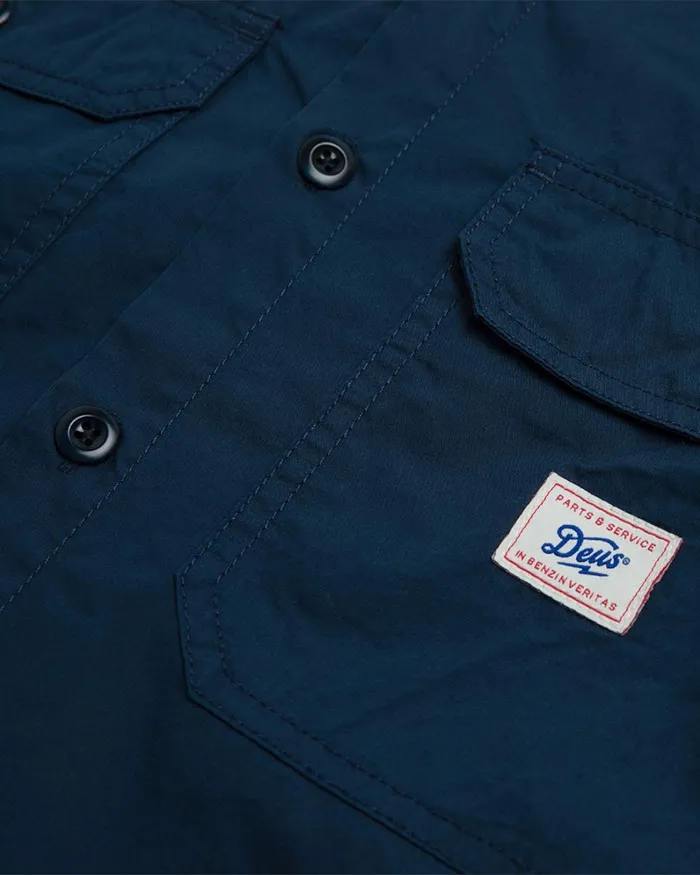 Women Joanie Shirt 8211 Navy Deus Ex Machina Shirts Women Joanie Shirt 8211 Navy Deus Ex Machina Shirts