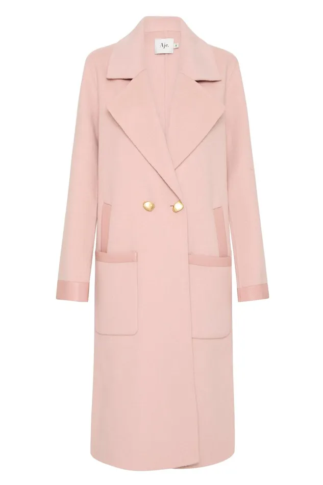 Women Kingston Coat Blush Pink Aje Blazers Jackets and Coats
