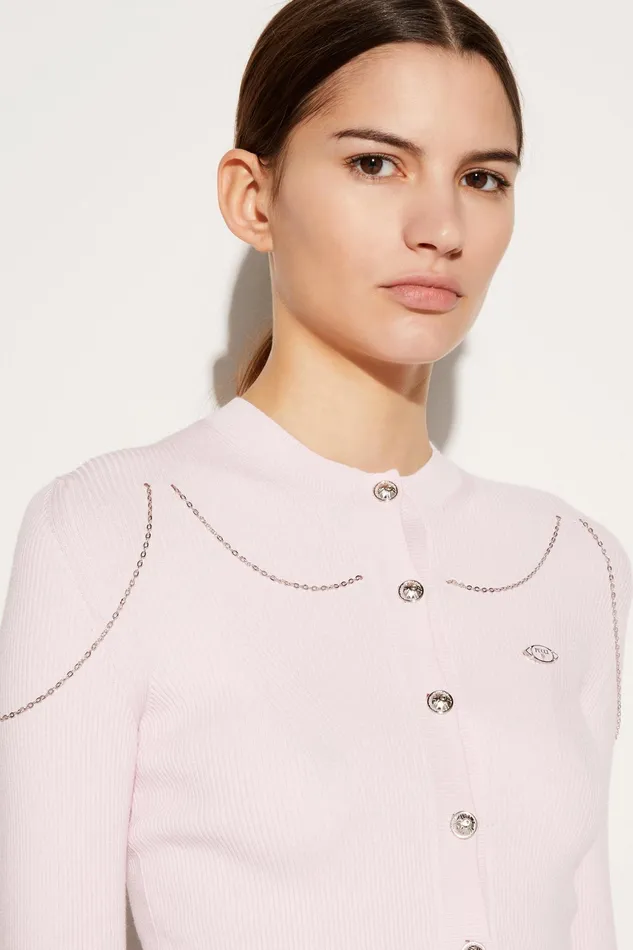 Women Knitwear PUCCI ChainEmbellished Cardigan
