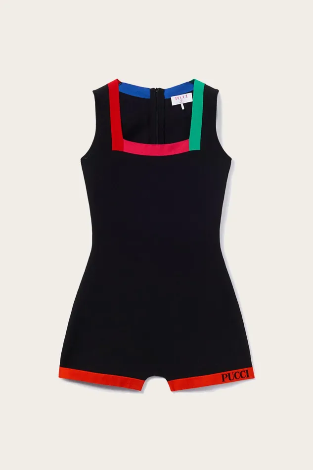 Women Knitwear PUCCI Colourblock Playsuit