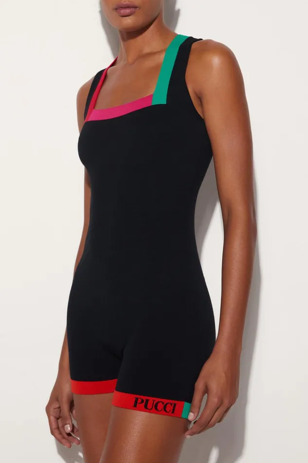 Women Knitwear PUCCI Colourblock Playsuit