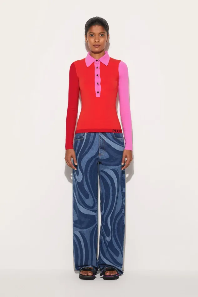 Women Knitwear PUCCI Colourblock Sweater