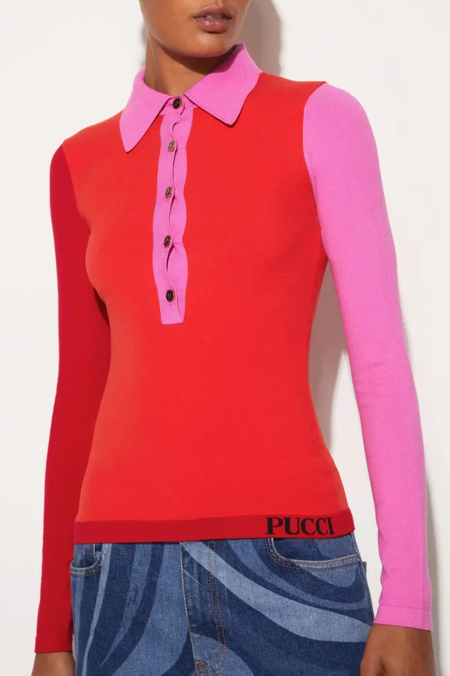 Women Knitwear PUCCI Colourblock Sweater