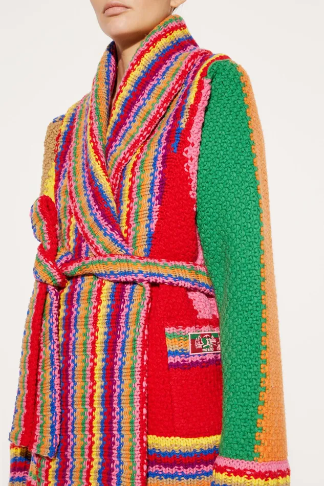 Women Knitwear PUCCI Colourblock Wool Cardigan