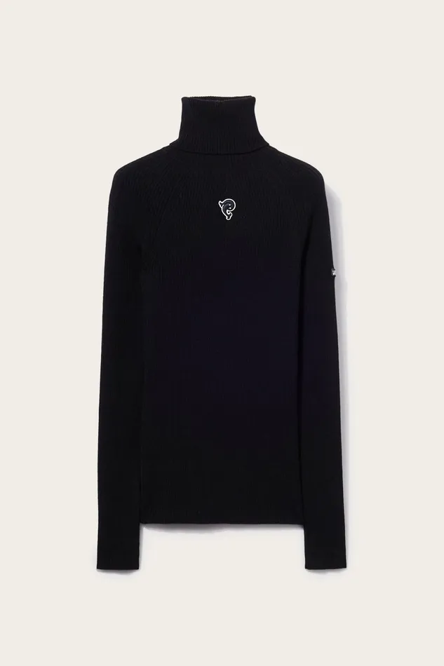 Women Knitwear PUCCI LogoAppliqu RollNeck Sweater