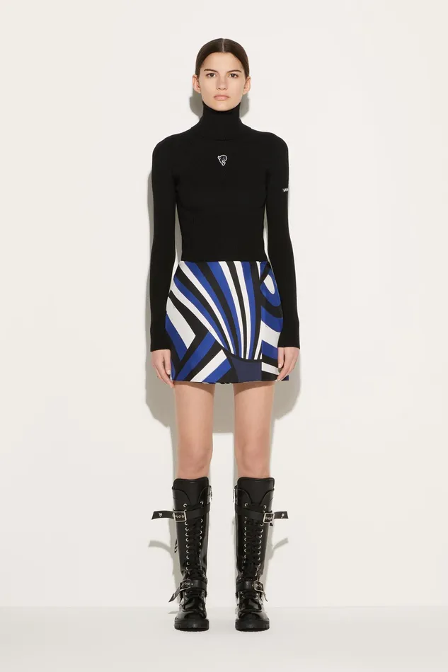 Women Knitwear PUCCI LogoAppliqu RollNeck Sweater