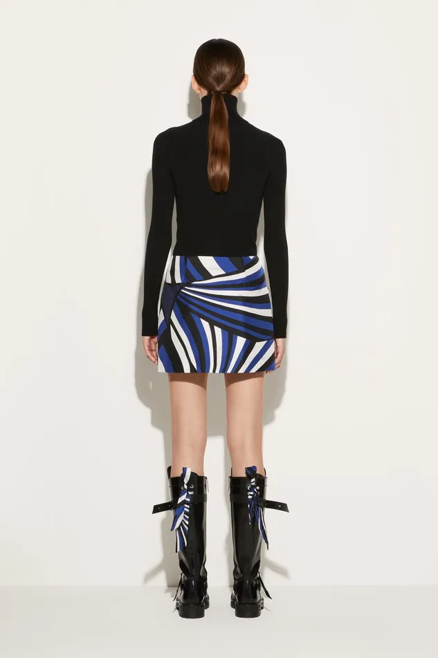 Women Knitwear PUCCI LogoAppliqu RollNeck Sweater