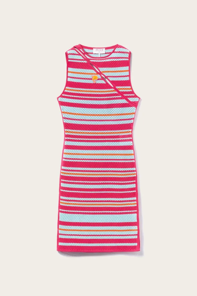 Women Knitwear PUCCI Striped Mini Dress