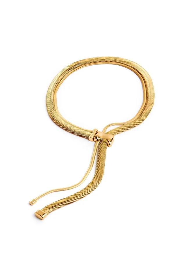 Women Limbo Chain Necklace Gold Aje Jewellery