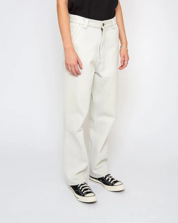Women Master Pant 8211 Bleached White Deus Ex Machina Pants Women Master Pant 8211 Bleached White Deus Ex Machina Pants