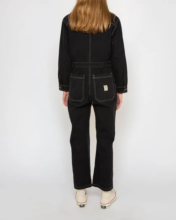 Women Metro Coverall 8211 Black Deus Ex Machina Dresses Women Metro Coverall 8211 Black Deus Ex Machina Dresses