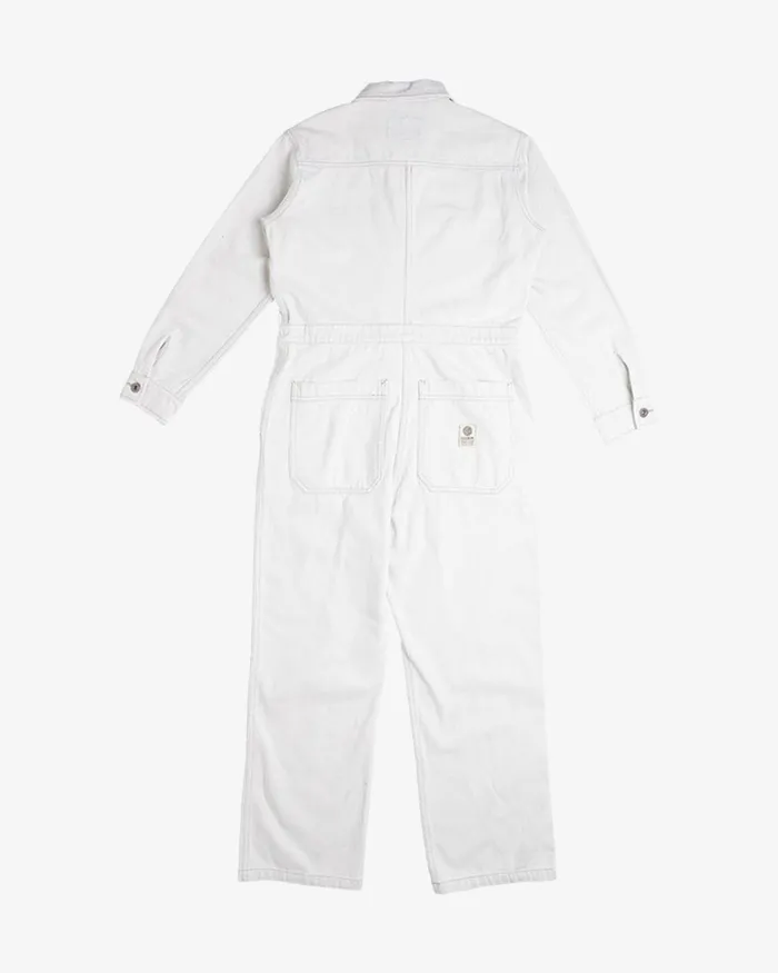Women Metro Coverall 8211 Bleached White Deus Ex Machina Dresses Women Metro Coverall 8211 Bleached White Deus Ex Machina Dresses