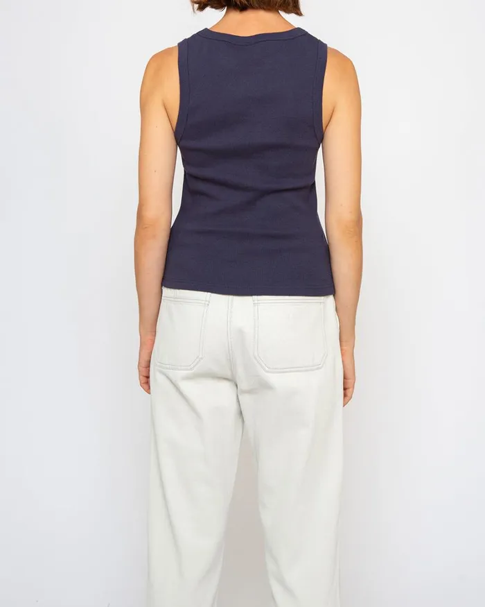 Women Military Tank 8211 Navy Deus Ex Machina Tees Women Military Tank 8211 Navy Deus Ex Machina Tees